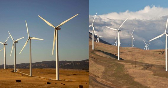 wind turbines electricity