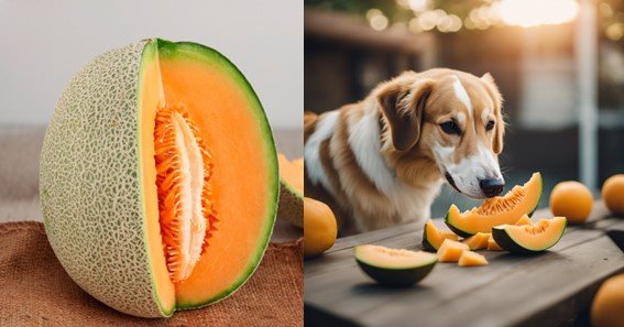 can dogs eat cantaloupe melon