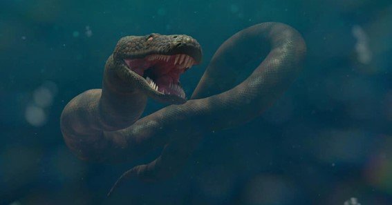 can a titanoboa kill a dinosaur