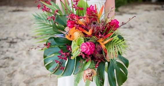 tropical flower arrangements from hawaii